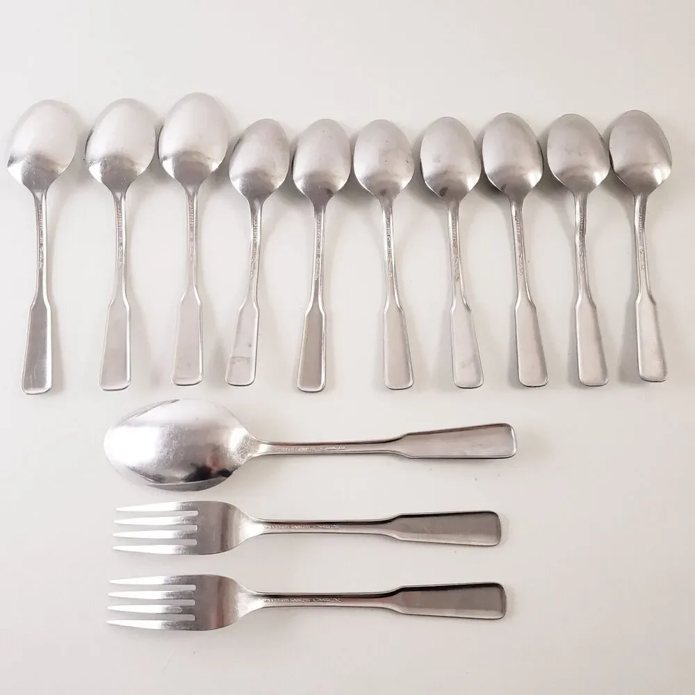 Friendship WM A Rogers Oneida Ltd Flatware Silverware 13 Pcs Stainless